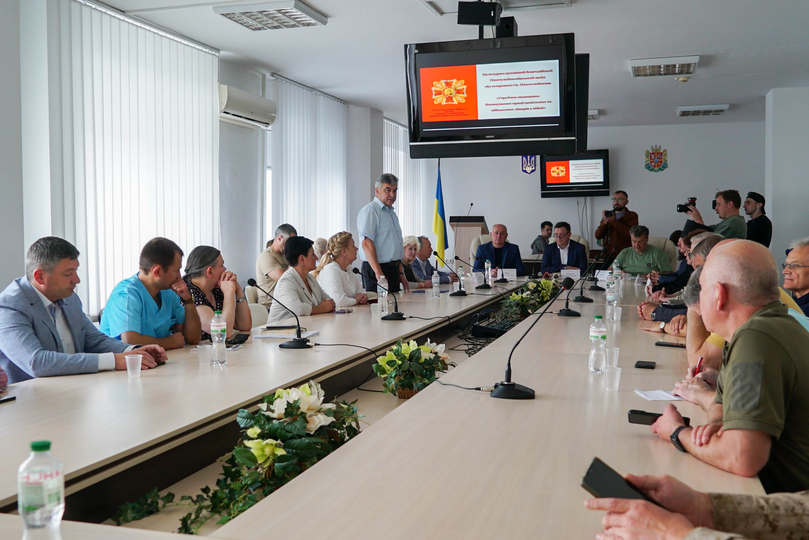 У Житомирі відзначили претендентів та переможців регіонального відбору конкурсу на присудження Відзнаки «Орден Святого Пантелеймона»
