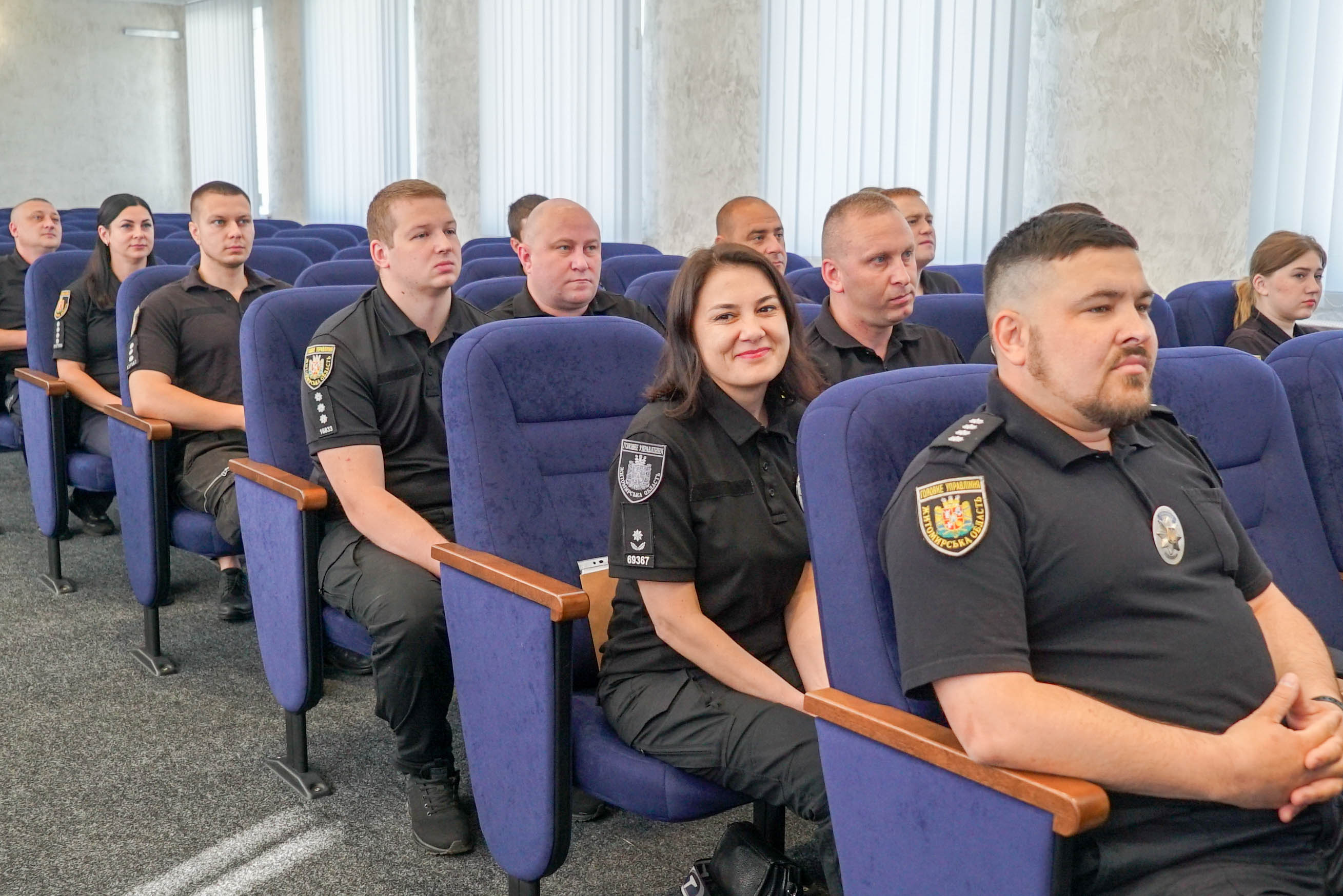 Володимир Ширма привітав дільничих офіцерів поліції Житомирщини із професійним святом