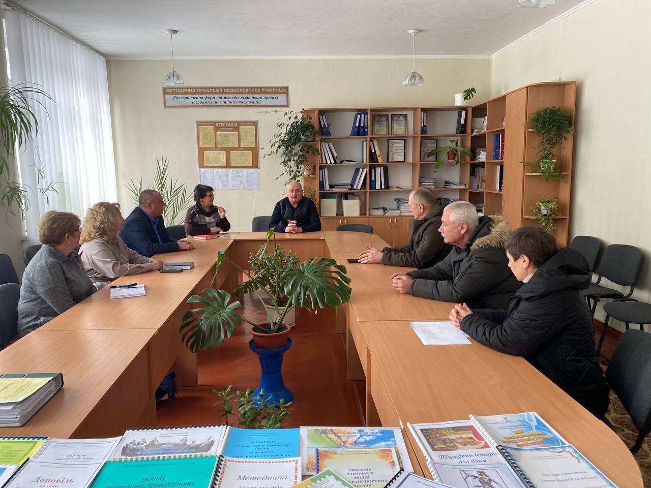 Володимир Ширма відвідав Бердичівське вище професійне училище
