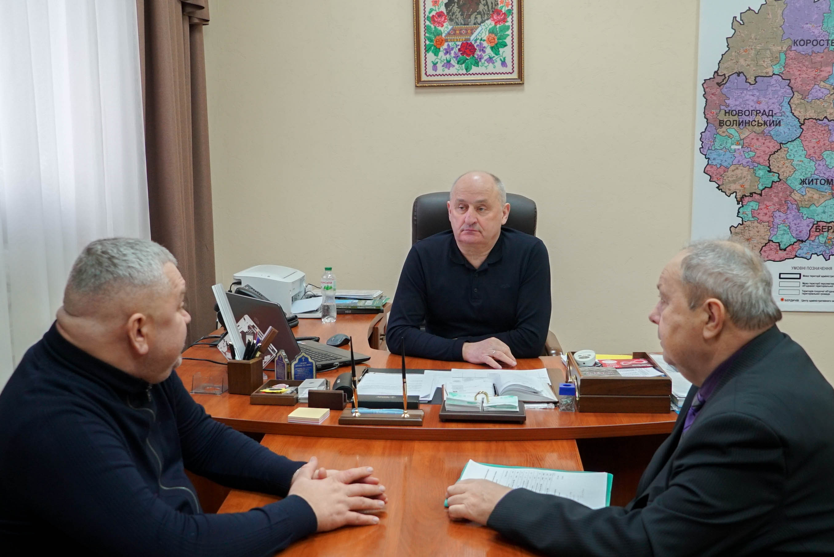 Володимир Ширма провів робочу зустріч із головою Національної служби посередництва і примирення 