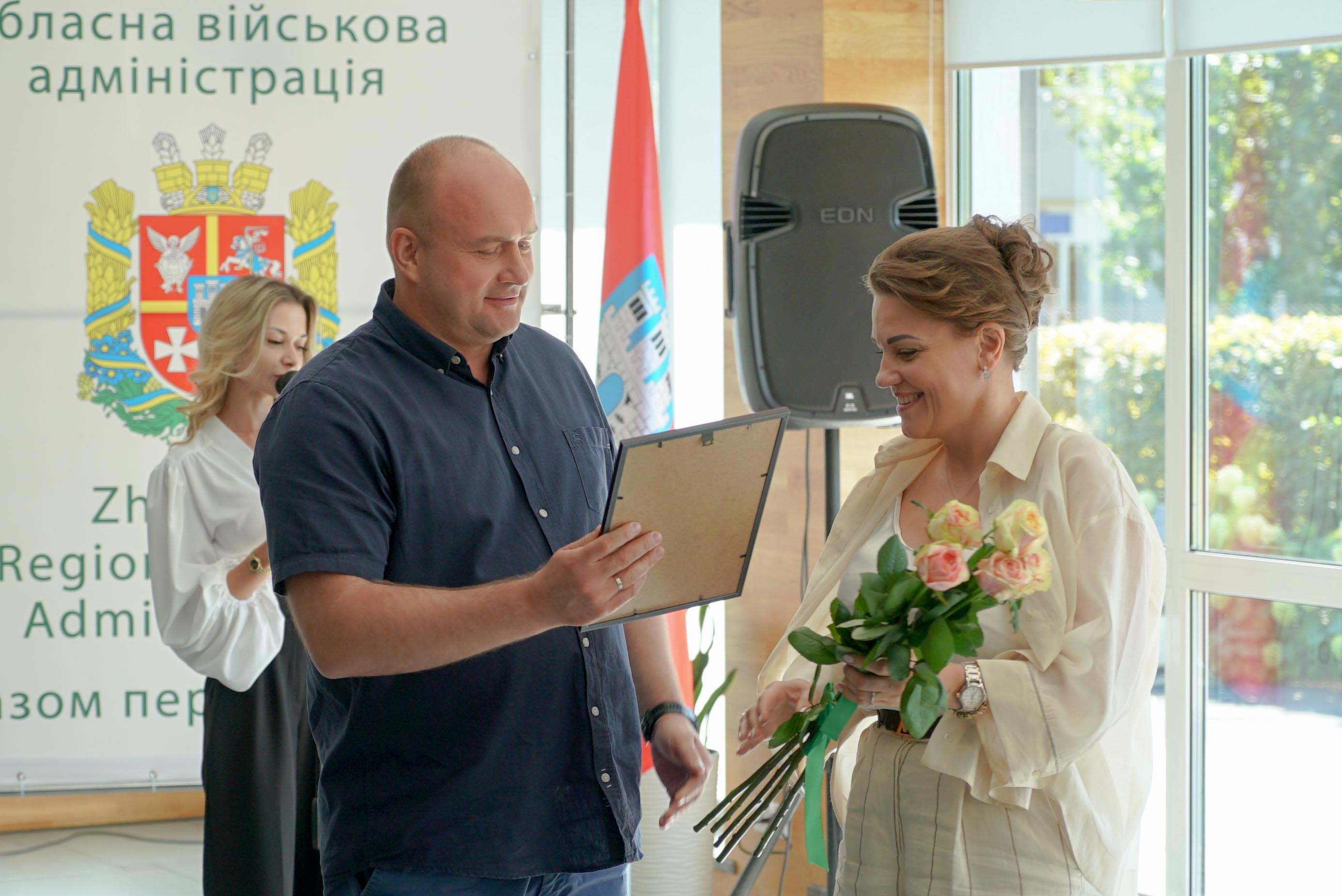 Підприємців Житомирщини відзначили та привітали з професійним святом