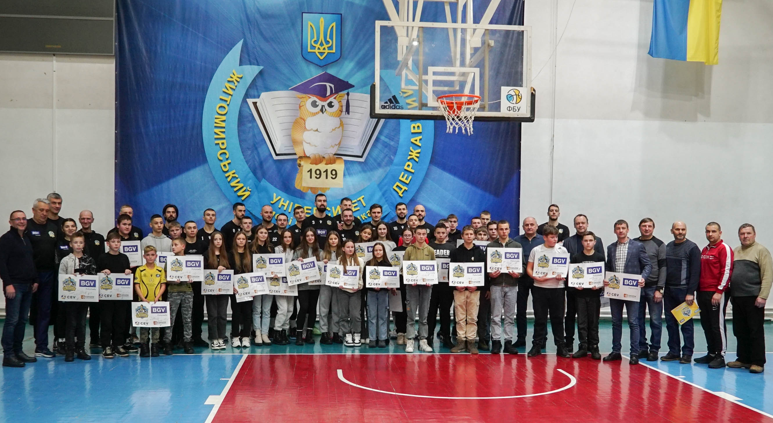 Володимир Ширма долучився до відкритого тренування волейбольної команди «Житичі-Полісся»