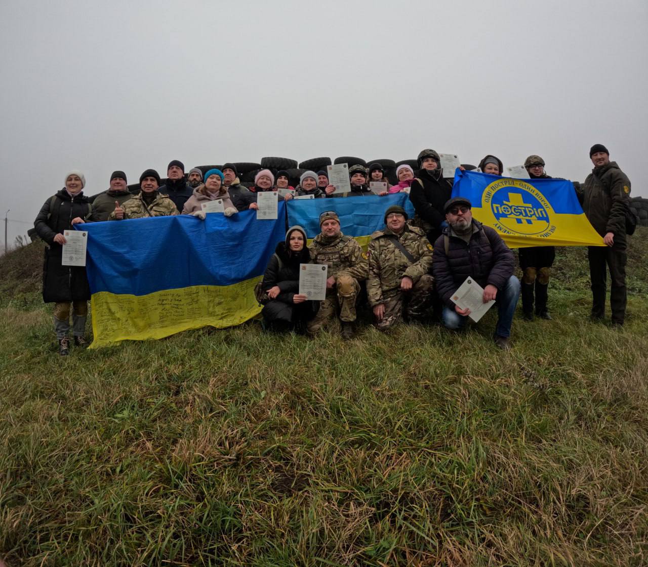 У Бердичеві завершили курс підготовки громадян до національного спротиву у 2025 році