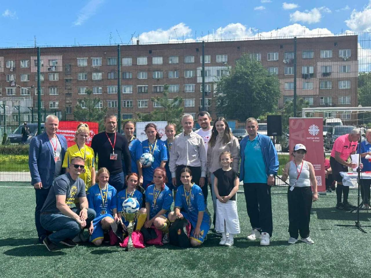 Команда з Житомирщини перемогла на Всеукраїнських змаганнях Спеціальної Олімпіади України з футболу