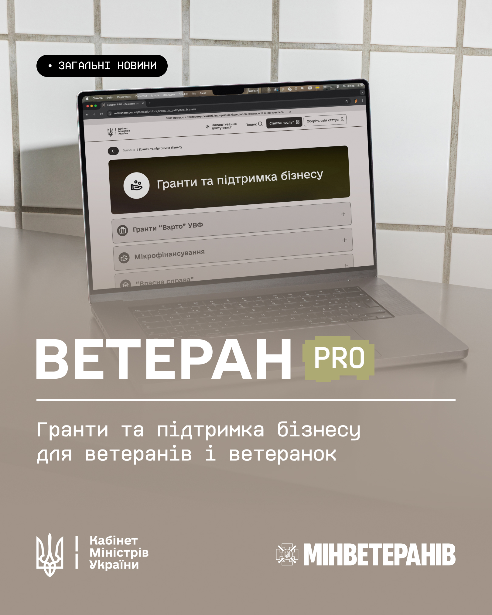 Ветеран PRO: гранти та підтримка бізнесу для ветеранів і ветеранок