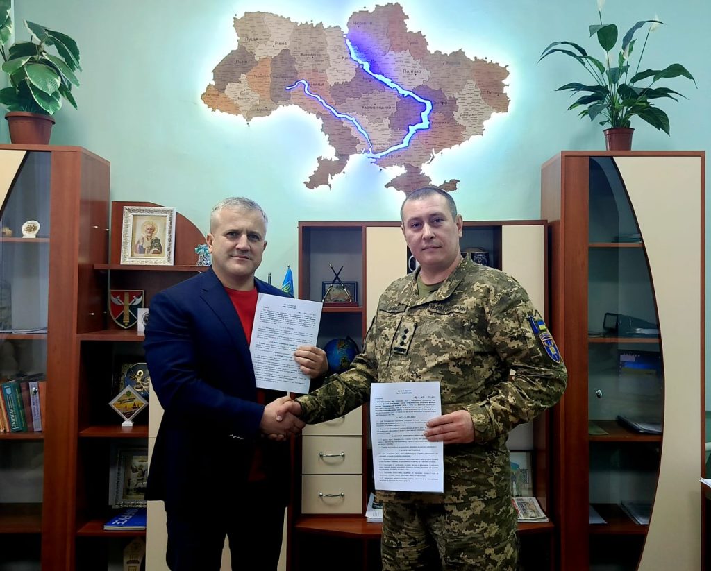 Бердичівський медичний коледж та Бердичівський військовий ліцей підписали Меморандум про співпрацю