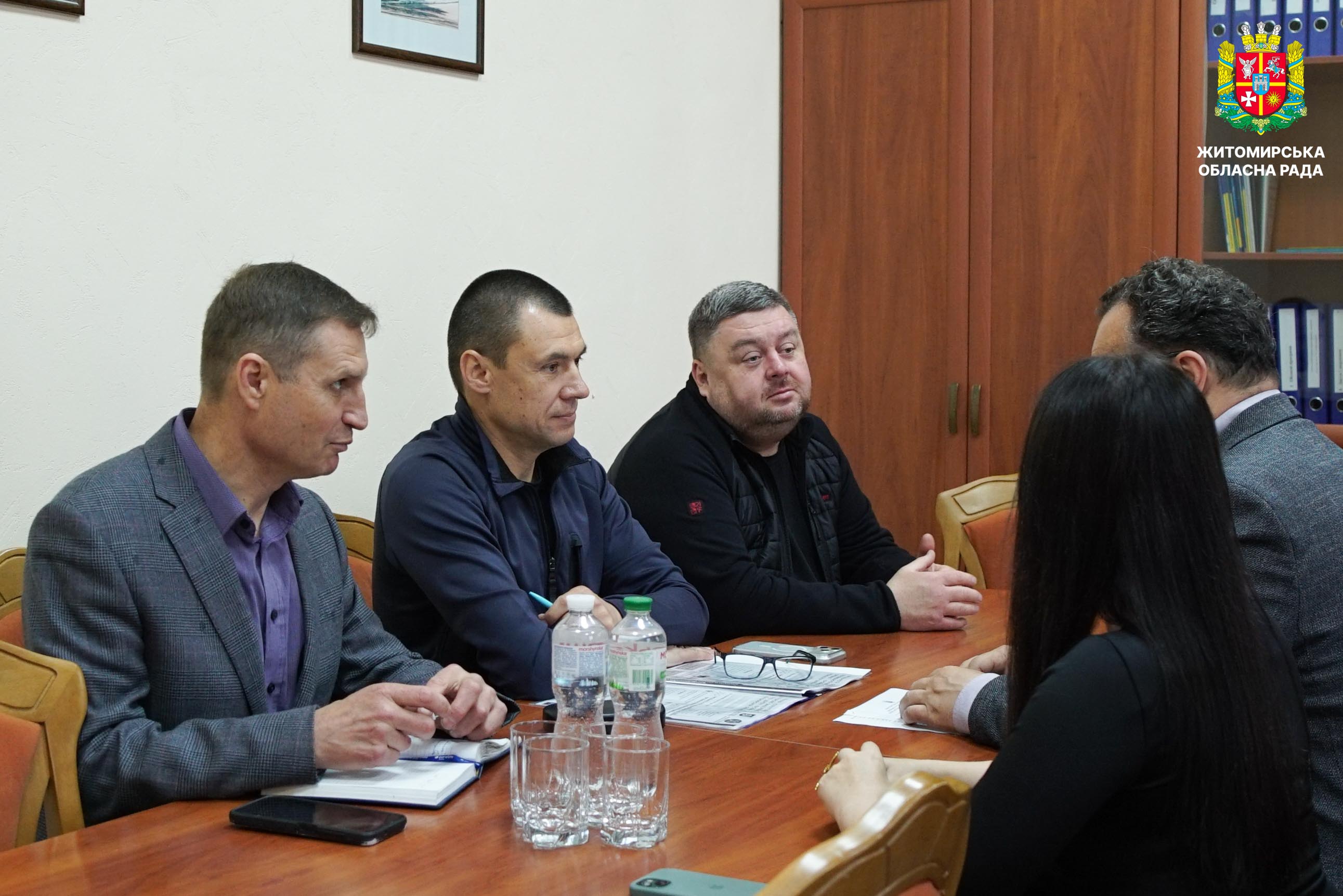 У Житомирській обласній раді відбулася робоча зустріч із керівництвом Державної установи «Центр пробації»