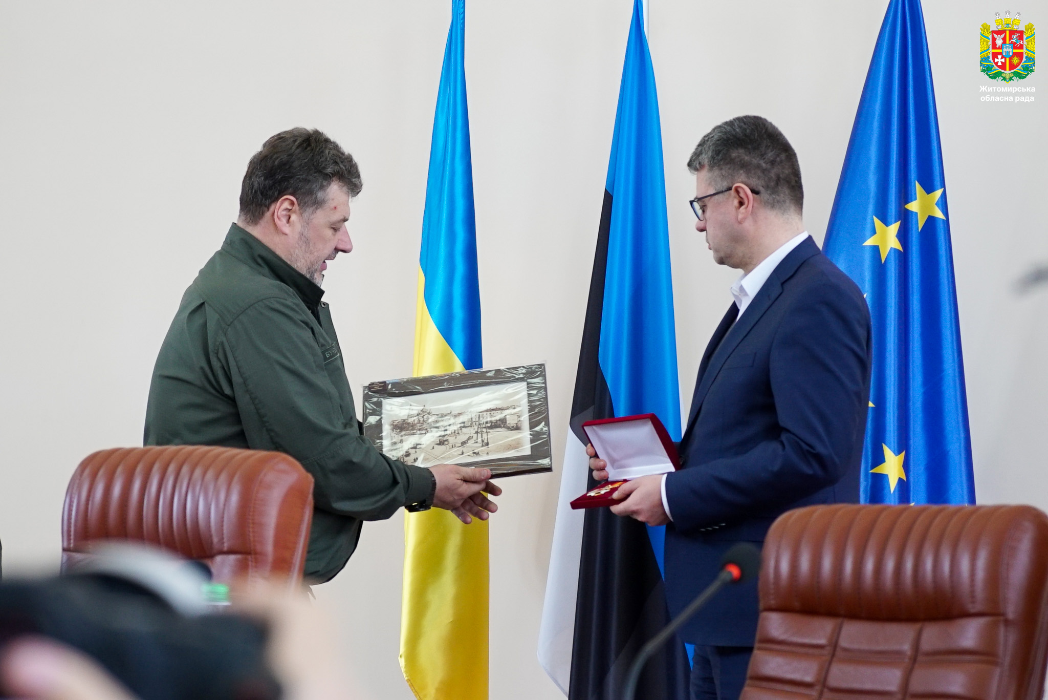 Володимир Ширма долучився до робочої зустрічі з Міністром закордонних справ Естонії Урмасом Рейнсалом